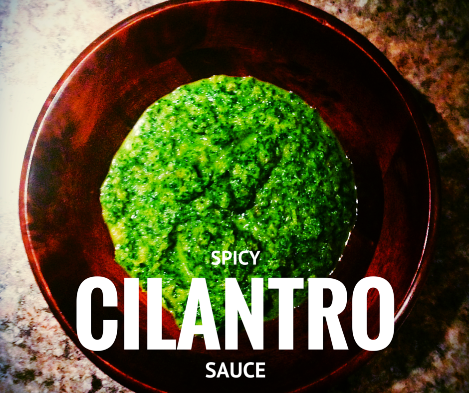 Spicy Cilantro Sauce