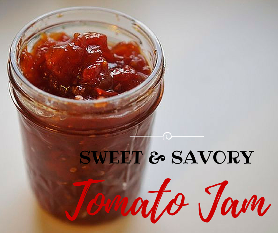 Coriander in Sweet and Savory Tomato Jam